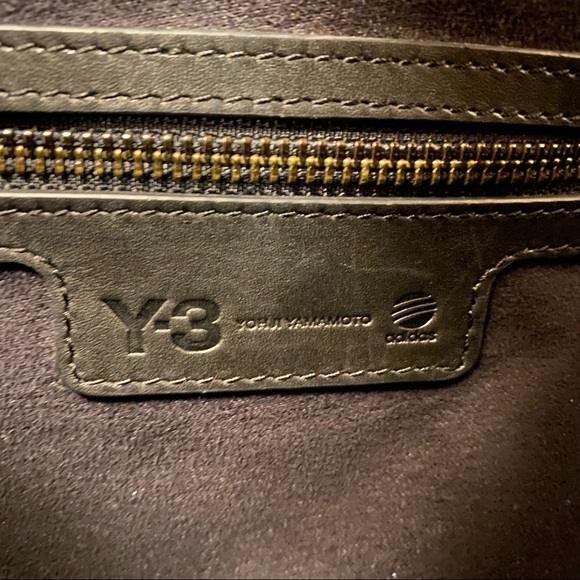 Y3 YOHJI YAMAMOTO Adidas Rare Shearling Sherpa Leather Oversized Bag - Picture 8 of 16